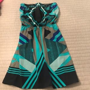 Strapless express dress